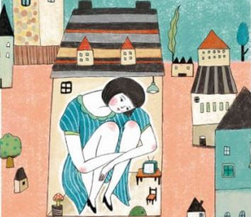 Jättiläinen pienessä talossa