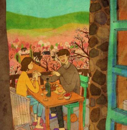 Romanttinen illallinen