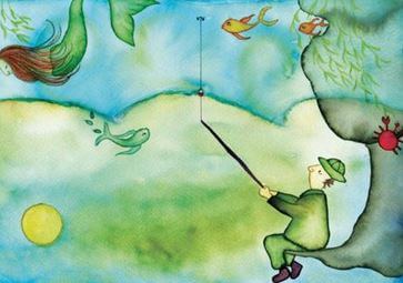 Ylösalaisin kalastus