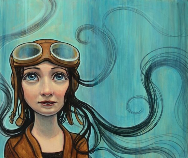 Lentäjätyttö ja henkiset haavat