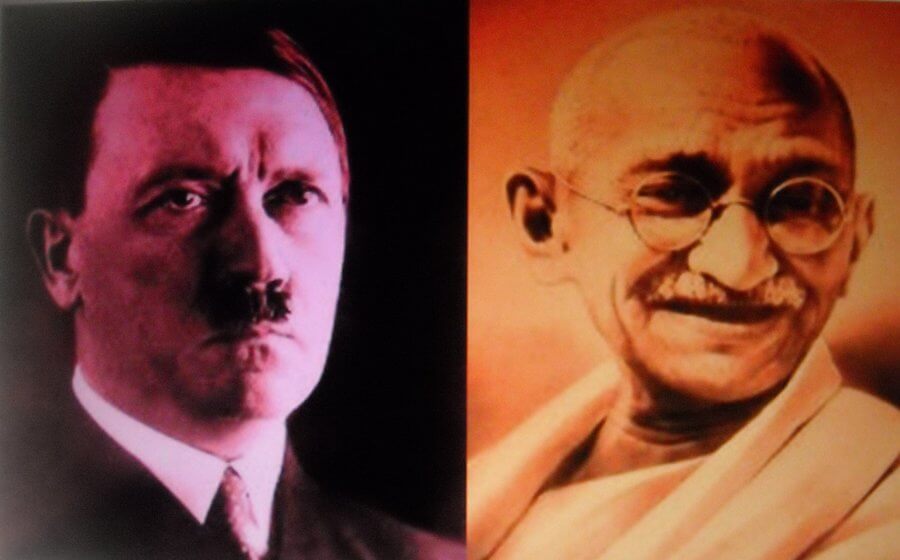 Kirje Gandhilta Hitlerille
