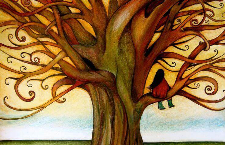 Lasten ahdistuneisuus puu