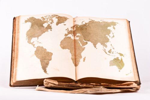 Matkustaminen ja kartta