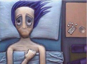 Ahdistus: hirviö, joka käyttää ravintonaan adrenaliinia