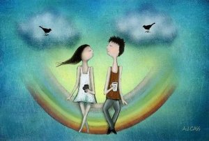 Ole niiden kanssa, jotka rakastavat sinua itsesi vuoksi