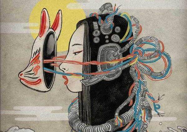 Nainen ei muutu vaan käyttää naamiota