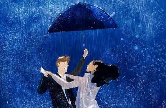 Tanssi sateessa tekee onnelliseksi