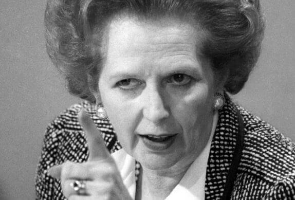 margaret thatcher johtaa
