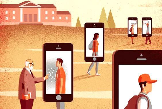 Älypuhelimet käytössä