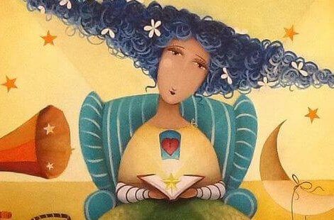 nainen tuolissa unohti kiistat