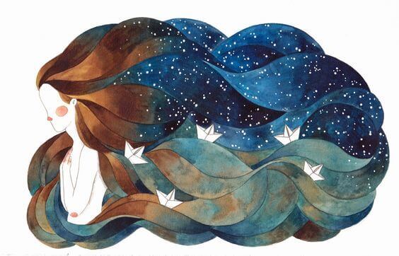 universumi hiuksissa