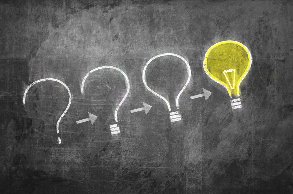 Kysymysmerkistä hehkulampuksi