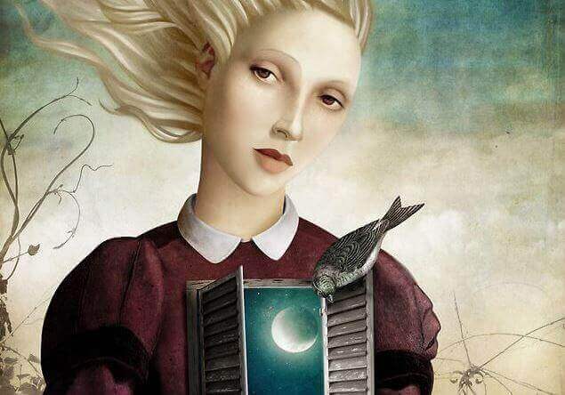 Ovi avaruuteen naisen rinnassa