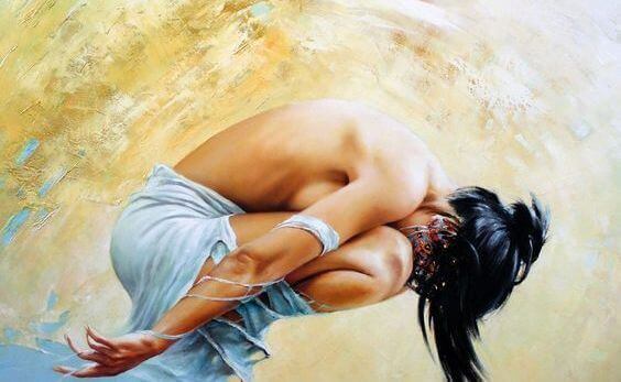 Naisen itsetunto maassa