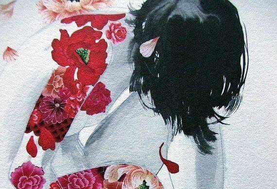 Ruusut naisen kehossa