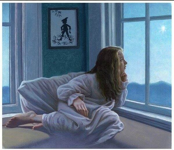 tyttö miettii vaikeita tilanteita