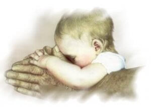 vauva ja isovanhempi