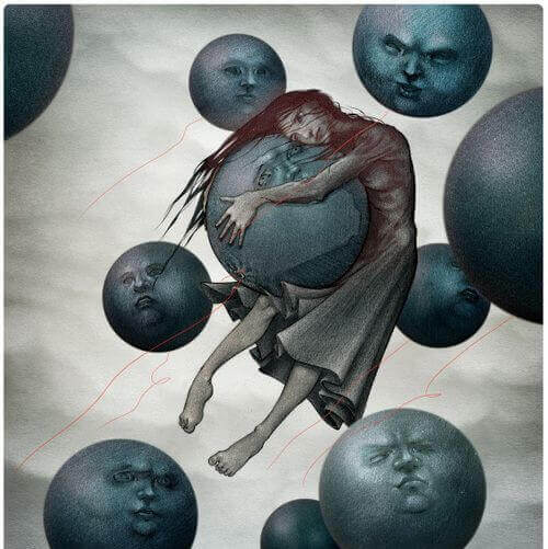 kuu lennättää naisen taivaisiin