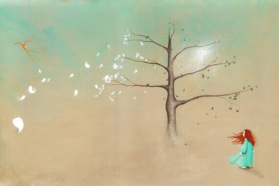 lehdet lentävät puusta