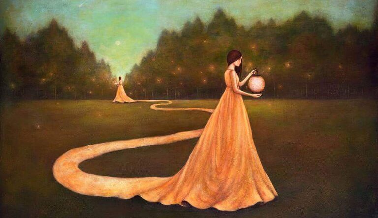 naiset ja mekot ruohikolla