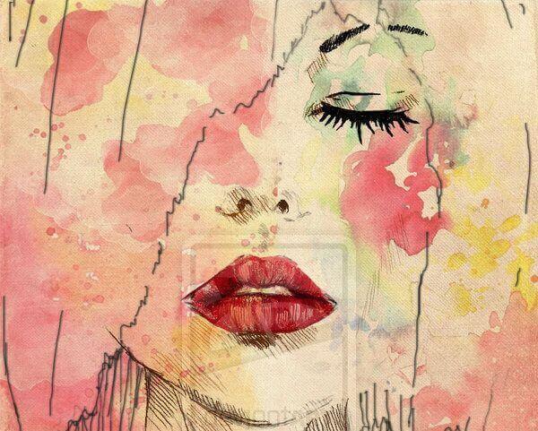 nainen silmät kiinni