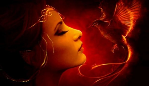 nainen ja feenikslintu