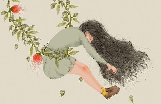 nainen joutuu vedettäväksi: stressi ja muistinmenetys