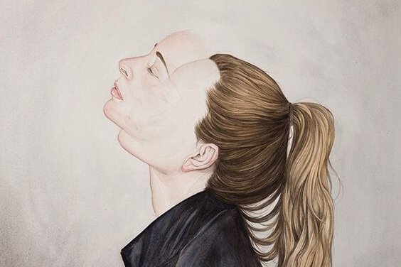 naisen kaksoiskasvot