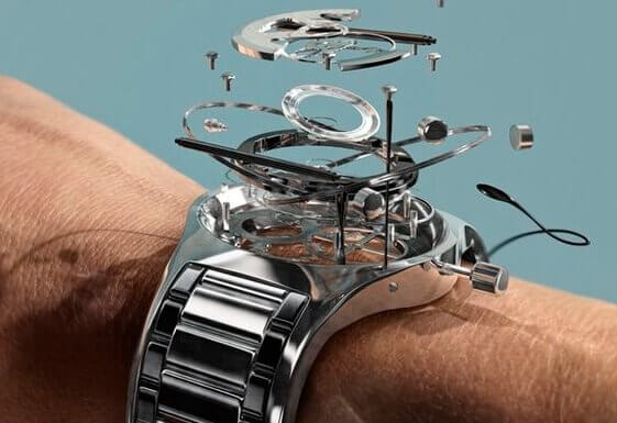 kellosta lentävät osat pois