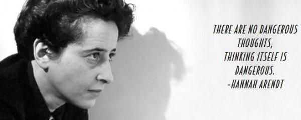 Hannah Arendt nuorempana
