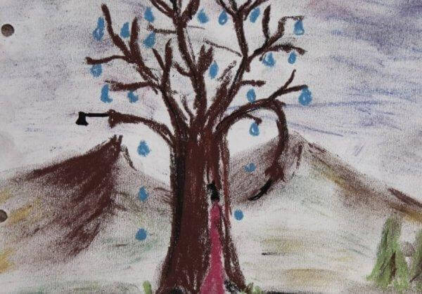 puutesti: itkevä puu