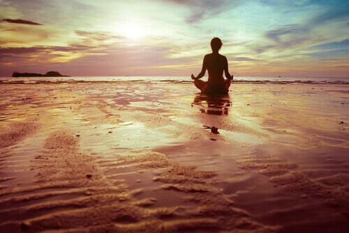 meditointia rannalla
