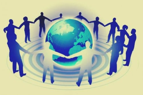 kaikki ihmiset maailmassa ovat yhdistyneet