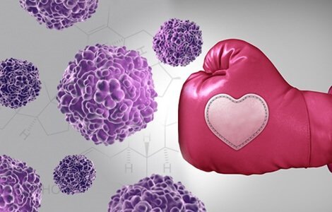 nyrkkeilyhanska päihittää rintasyövän