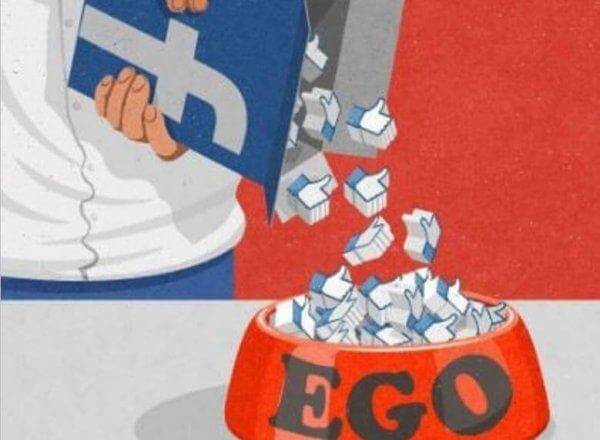 Facebook ruokkii egoa