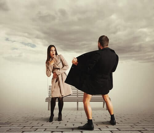 Nainen on järkyttynyt