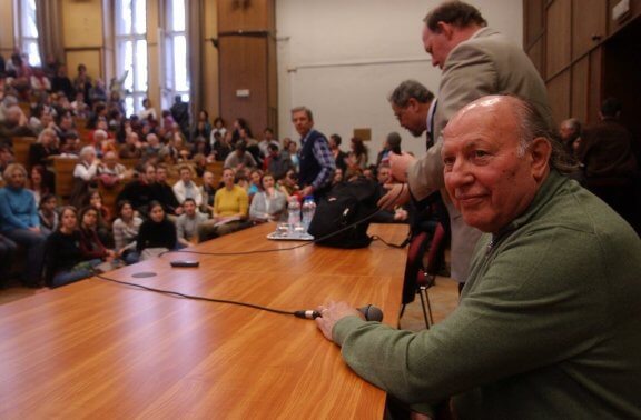 Imre Kertész konferenssissa