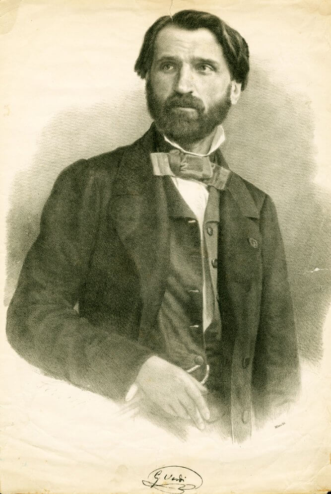 Giuseppe Verdi nuorena