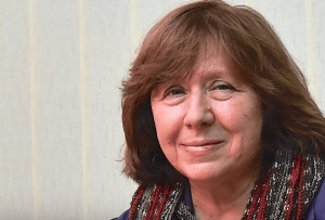 Nobelin kirjallisuuspalkinnon voittanut Svetlana Aleksijevitš