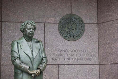 Eleanor Rooseveltin patsas