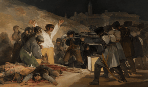Francisco de Goyan sotamaalaus