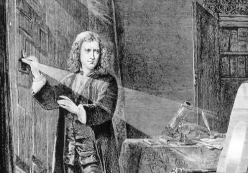 Isaac Newton nuorempana